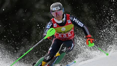 Lucas Braathen beim Finale in Soldeu/Andorra 