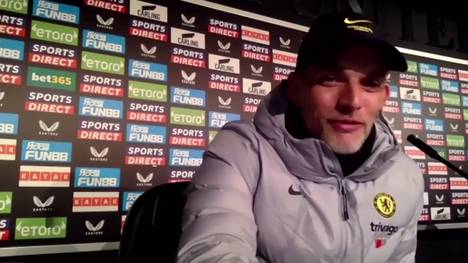Beim 3:0-Sieg gegen Newcastle traf Chelsea-Verteidiger Reece James doppelt. Trainer Thomas Tuchel scherzte, dass er seine Stürmer Lukaku oder Werner dann vielleicht woanders aufstellen sollte.