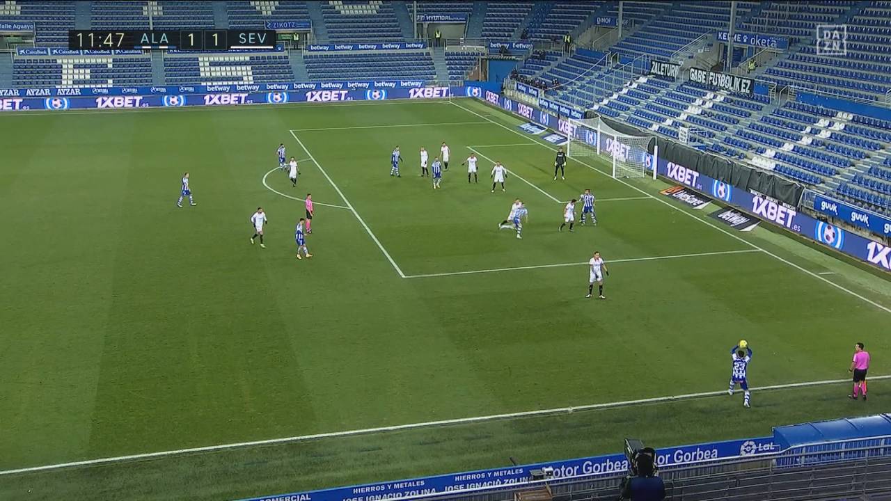 Deportivo Alaves - FC Sevilla (1:2): Tore und Highlights im Video | La Liga