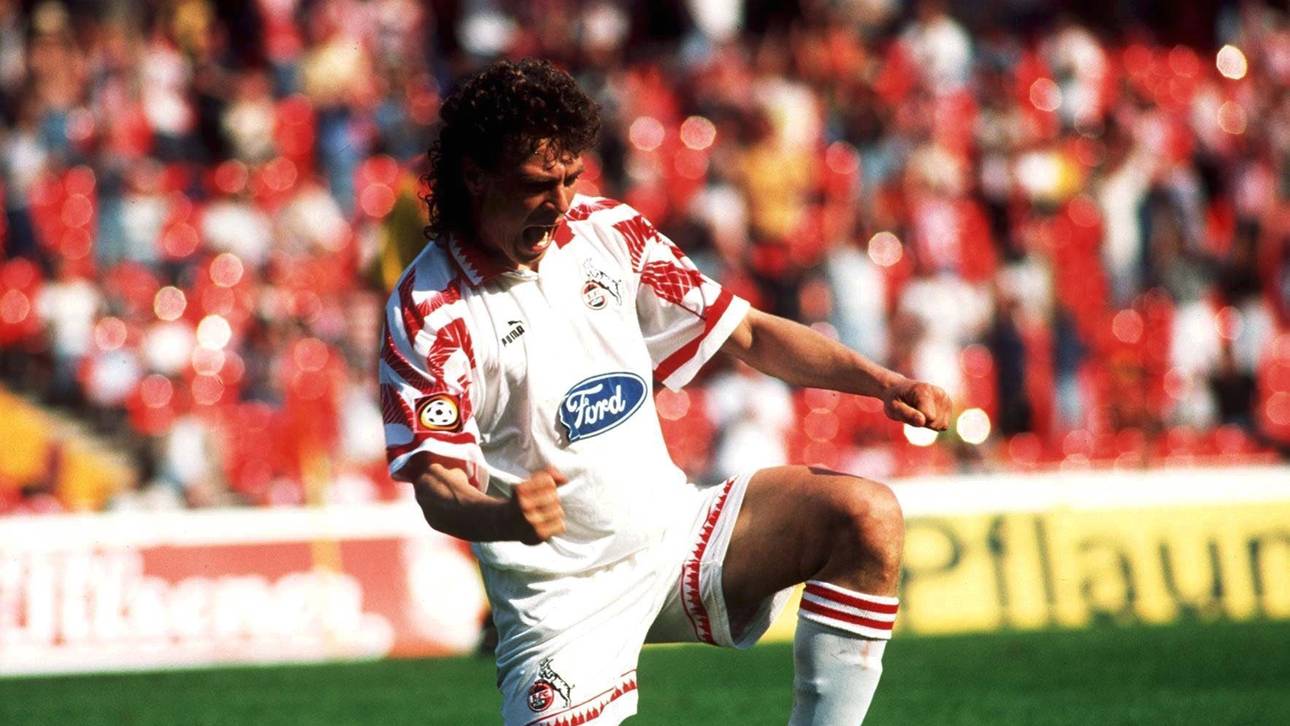 Toni Polster schoss in 181 Bundesliga-Spielen für Köln und Gladbach 90 Tore