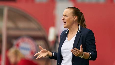 Nora Häuptle ist die einzige Trainerin in der Frauenfußball-Bundesliga