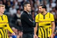 BVB-Kapitän Emre Can muss nach der Champions-League-Niederlage bei Real Madrid erneut viel Kritik einstecken. Nun stellt sich Trainer Nuri Sahin schützend vor seinen Spieler.