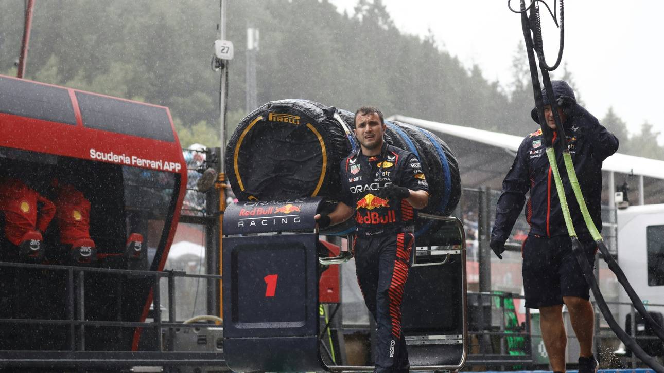 Regen in Spa: Formel-1-Sprint später gestartet