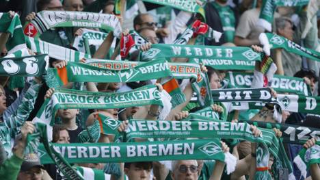 Die Bremer Fans hoffen auf Erfolge in der Bundesliga