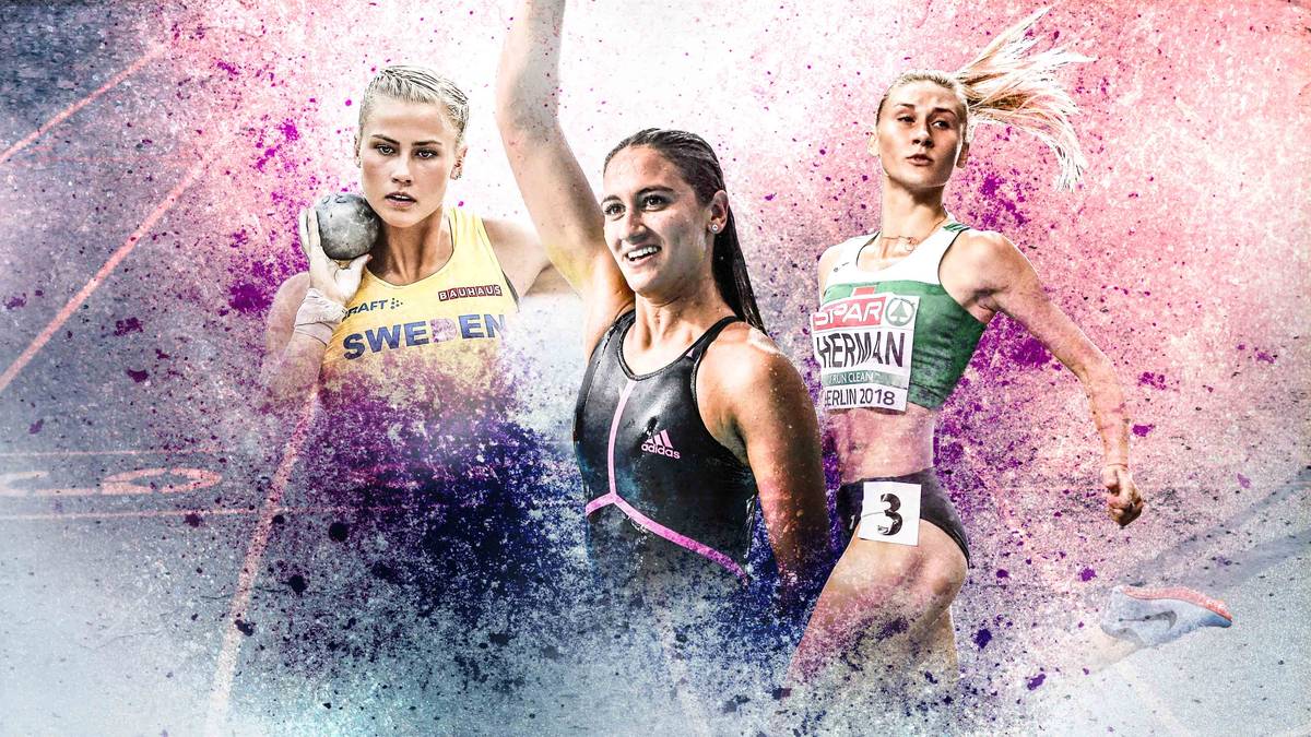 Bei der Leichtathletik-EM und den European Championships tummeln sich nicht nur die besten Sportlerinnen, sondern auch wahre Schönheiten. SPORT1 stellt die attraktivsten Athletinnen vor