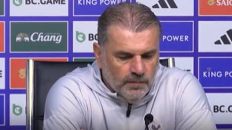 Zum Saisonauftakt kommt Tottenham gegen Leicester nur zu einem 1:1. Trotz klarer Dominanz und zahlreicher Chancen zeigt sich Spurs-Coach Ange Postecoglou enttäuscht über den verpassten Sieg.