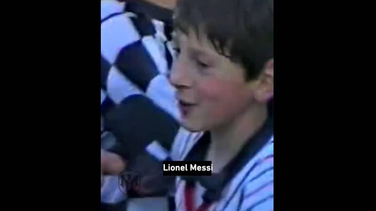 Lionel Messis erstes Interview bei den Newell's Old Boys