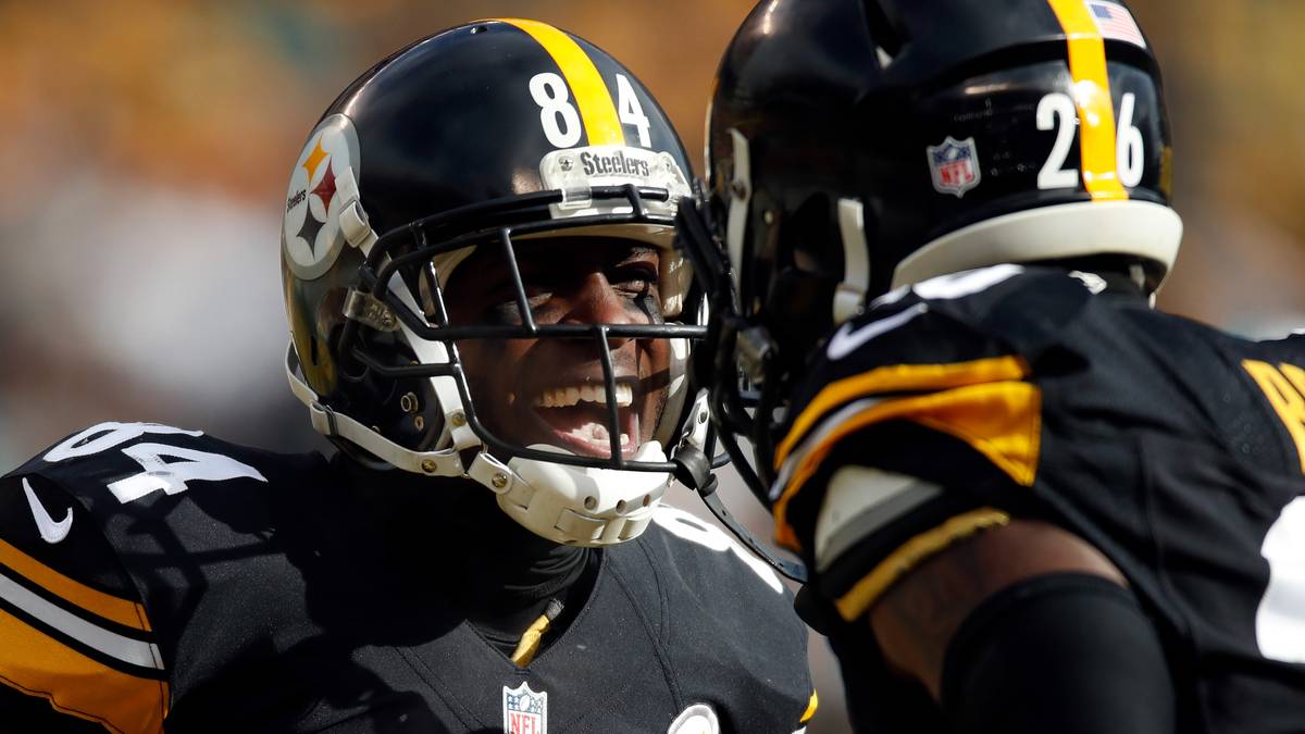 PLATZ 4 - ANTONIO BROWN (Pittsburgh Steelers, Wide Receiver): Solange er nicht in den sozialen Medien für Aufsehen sorgte, bildete Brown gemeinsam mit Le'Veon Bell ein formidables Offensivduo. Auch dank zwölf Touchdowns gab es einen neuen Vierjahresvertrag - und erneut Rang vier im Top-100-Ranking