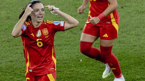 Aitana Bonmatí erzielte den Siegtreffer gegen Deutschland
