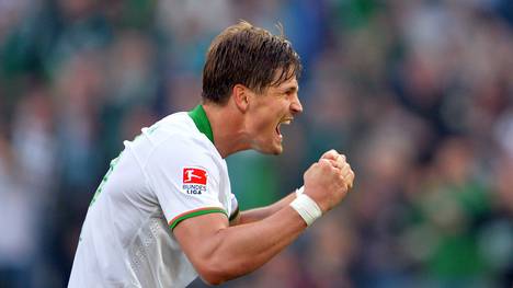 Sebastian Prödl vom SV Werder Bremen jubelt