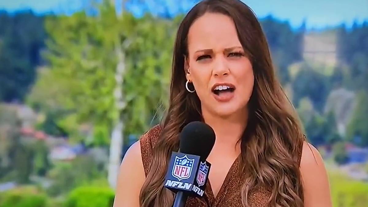 NFL-Moderatorin nach Penis-Versprecher beim Draft genervt