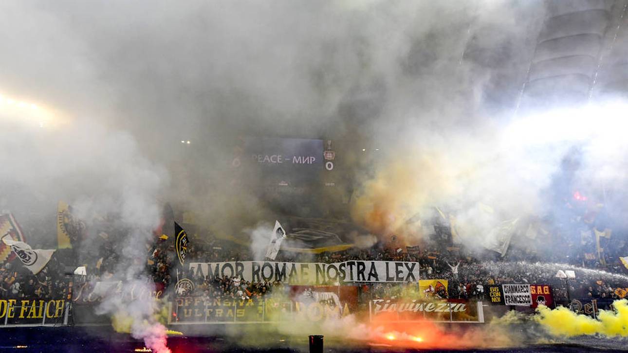 Bayer-Fan von Flasche getroffen