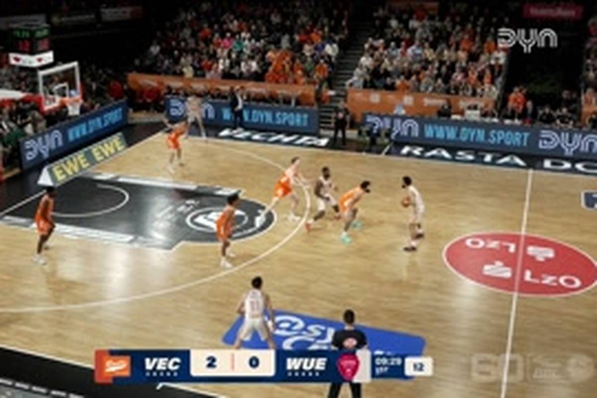 Spiel Highlights zu RASTA Vechta - Fitness First Würzburg Baskets