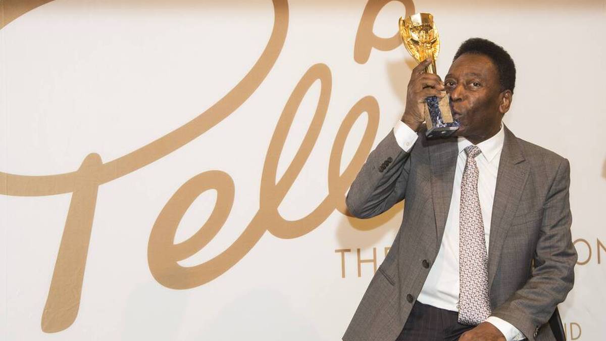 Pelé wurde dreimal Weltmeister