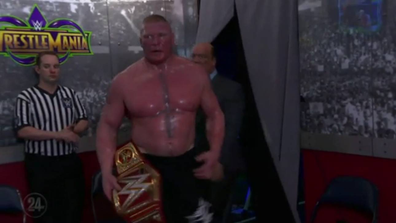 WWE offenbart Lesnar-Eklat