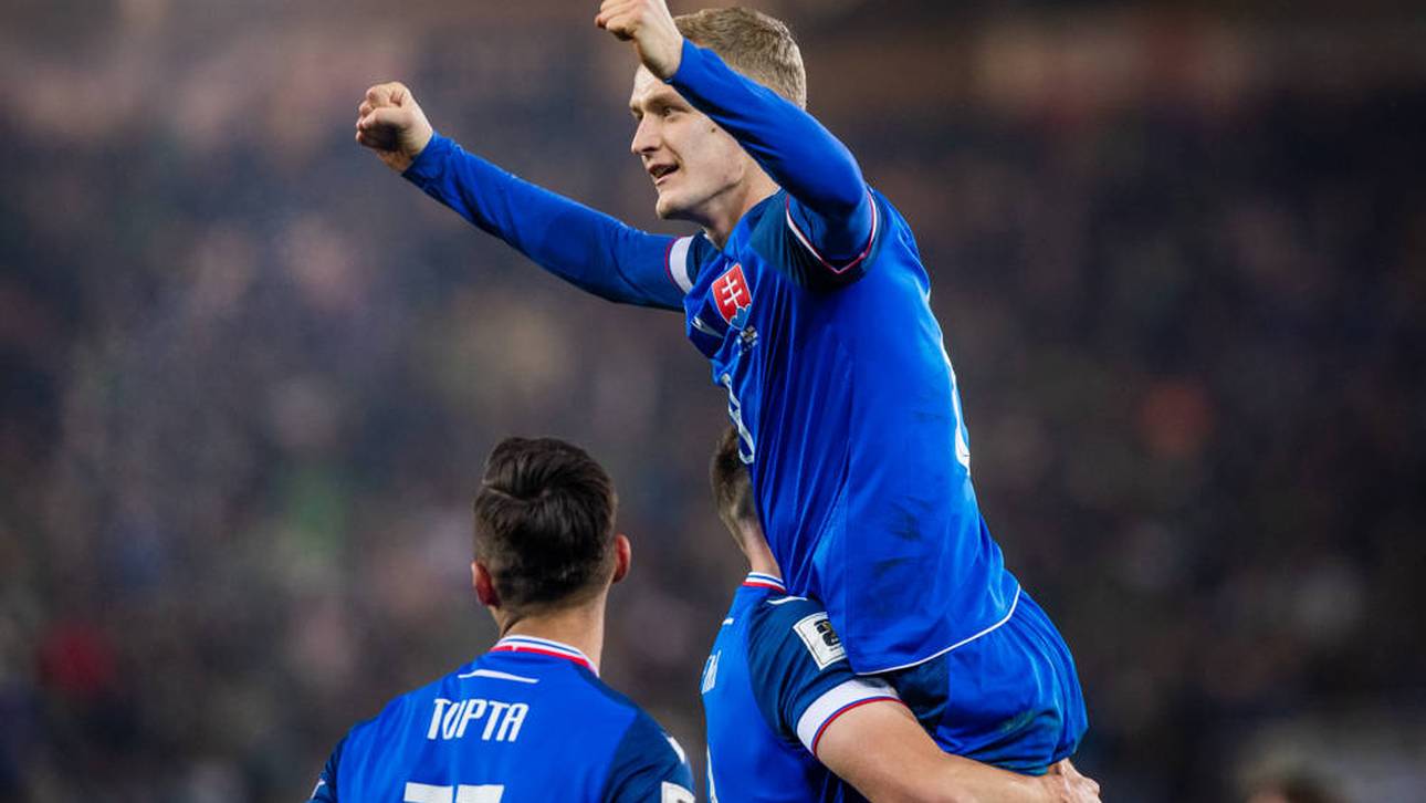 Tomas Bobcek traf bei seinem Debüt für die Slowakei 