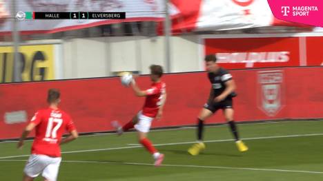 Hallescher FC - SV Elversberg: Tore und Highlights | 3. Liga