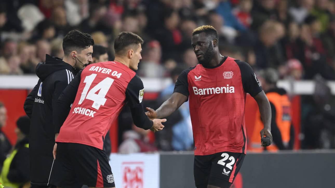 Schick mit Seitenhieb gegen Boniface