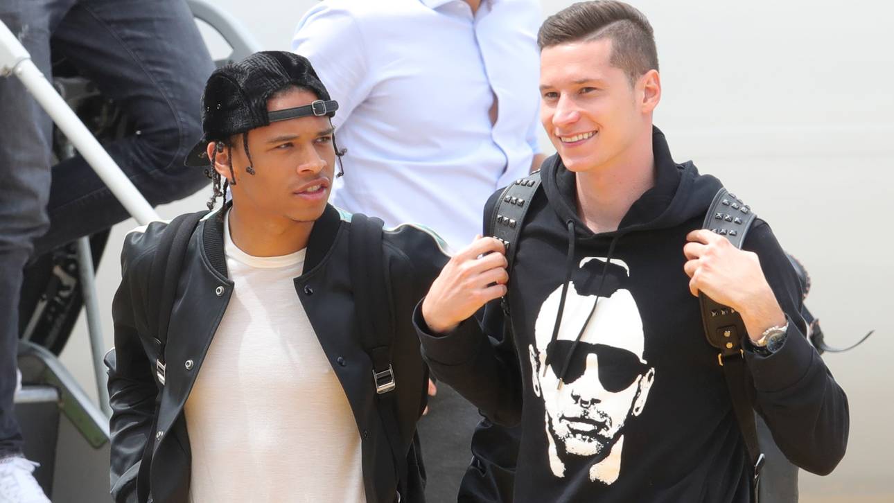 In Südtirol drehte neben Leroy Sané auch Julian Draxler den Swag auf
