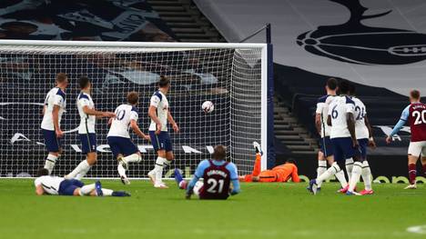 Tottenham Hotspur fing sich in der Nachspielzeit den 3:3-Ausgleich