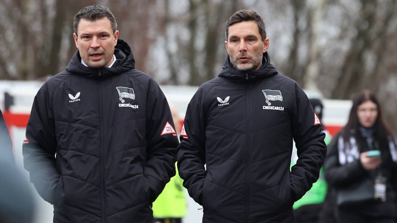 Jobgarantie für Hertha-Gespann