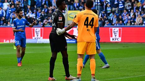 Gideon Jung (l.) war der Unglücksrabe bei Greuther Fürth