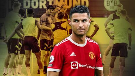 Cristiano Ronaldo ist bei Manchester United sichtlich unzufrieden. Auf und neben dem Platz läuft es für den Superstar aktuell schlecht. Mehrere Vereine sind im Gespräch, scheinbar auch der BVB.