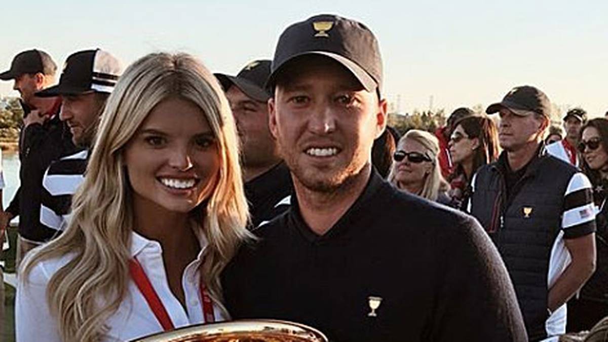 Sie ist die Partnerin von US-Jungstar Daniel Berger und bei jedem Turnier ihres Freundes vor Ort