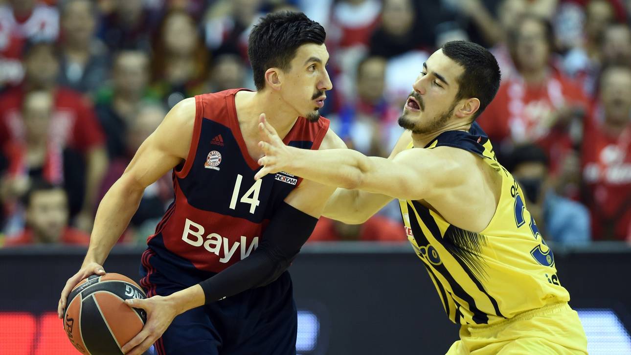Nihad Djedovic (l.) war gegen Fenerbahce Bayerns bester Werfer