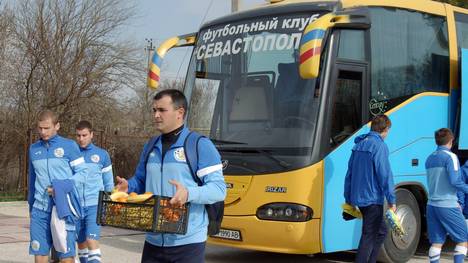 Die Mannschaft des FC Sevastopol wurde in den russische Ligenbetrieb integriert