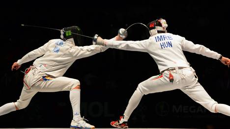 FENCING-HUNGARY-WORLD-MEN EPEE-TEAM-FINAL