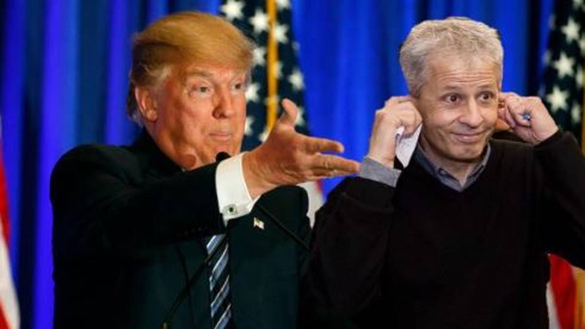 Wenn US-Präsident Donald Trump was sagt, kann man zumeist eh weghören