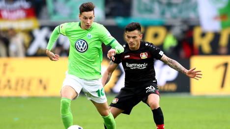 Julian Draxler (l.) will den VfL Wolfsburg verlassen