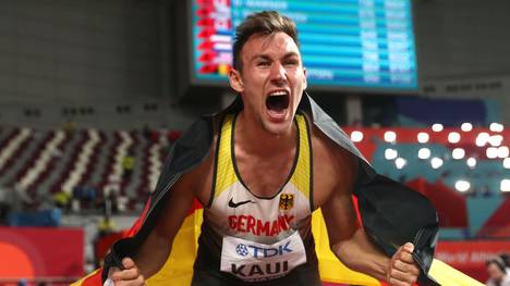 Niklas Kaul wurde bei der Leichtathletik-WM in Doha sensationell Weltmeister im Zehnkampf