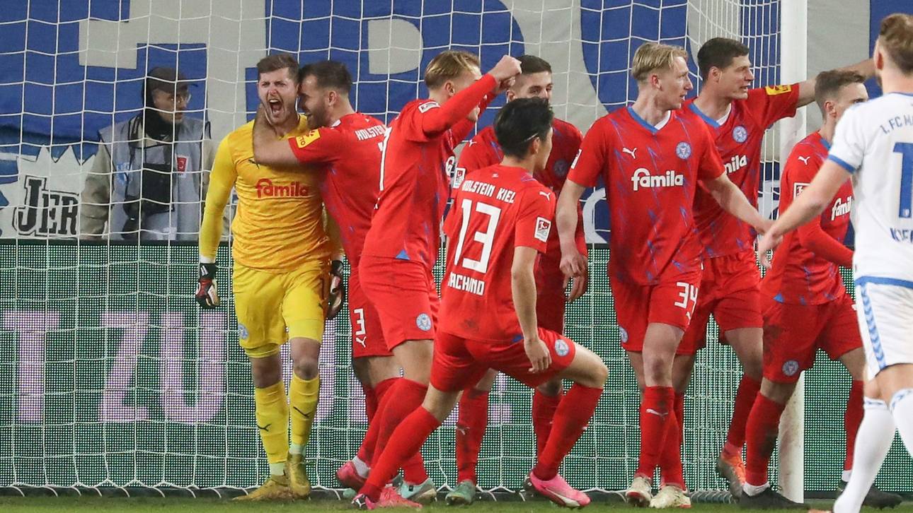 Kiel gibt Sieg in Magdeburg aus der Hand