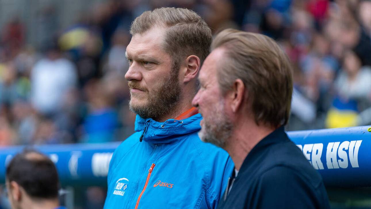 Johannes Bitter (l.) wird beim HSV Hamburg Nachfolger von Martin Schwalb