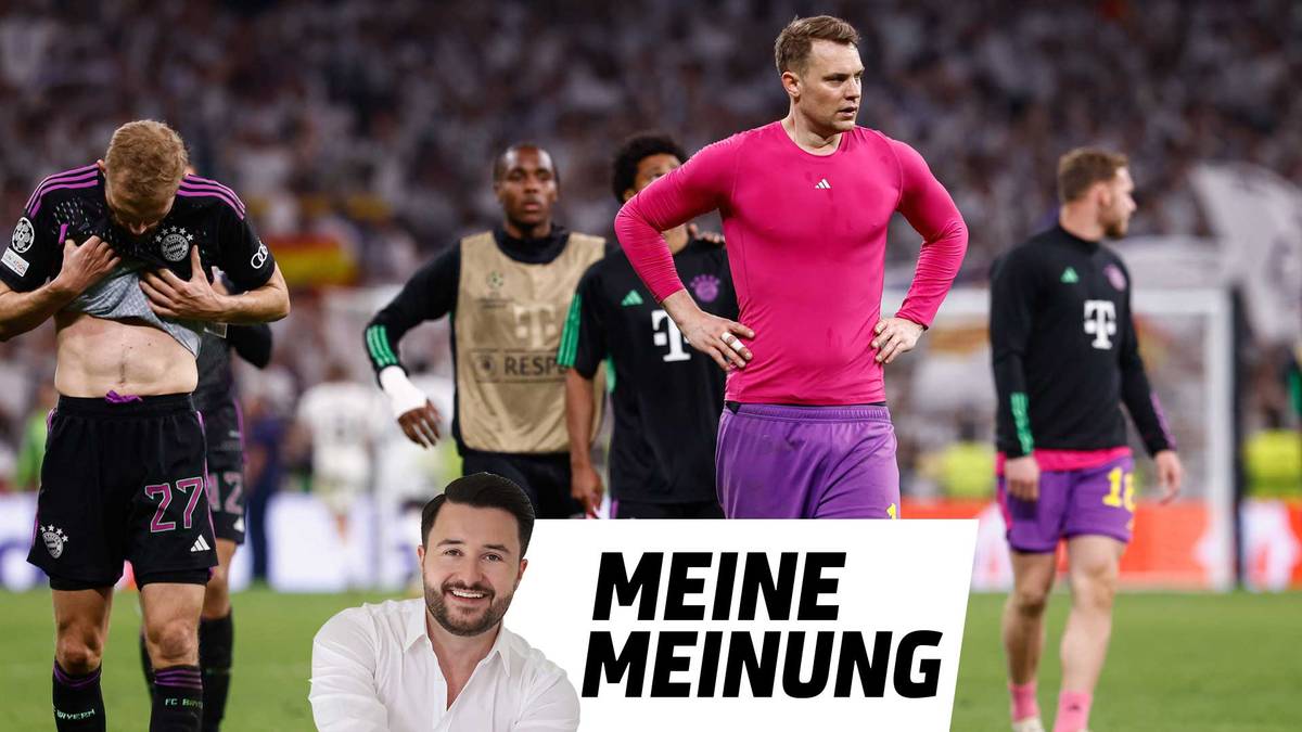 Nach dem Champions-League-Aus muss der FC Bayern die richtigen Schlüsse ziehen, kommentiert SPORT1-Chefreporter Stefan Kumberger