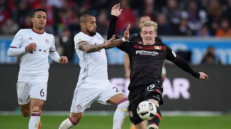 Der FC Bayern soll an Leverkusens Julian Brandt interessiert sein