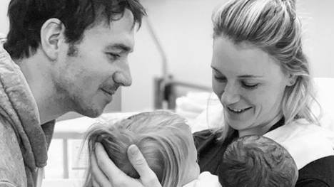 Felix und Miriam Gössner freuen sich über die Geburt ihres zweiten Kindes