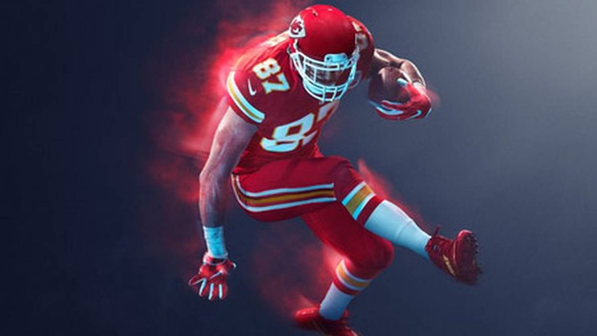 Ob Tight End Travis Kelce den Kansas City Chiefs am 8. Dezember gegen die Oakland Raiders zum Sieg verhelfen wird? Das Color-Rush-Trikot hätte es auf jeden Fall verdient