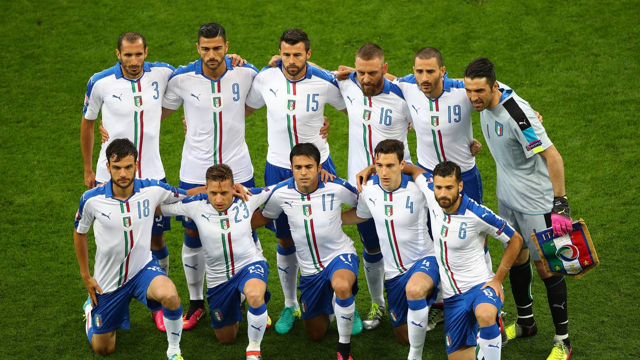 Italiens EM-Elf so alt wie noch nie