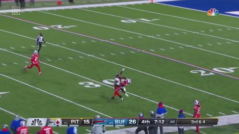 Pittsburgh kassiert die zweite NFL-Niederlage innerhalb einer Woche. Den Buffalo Bills reichen drei entscheidende Minuten.