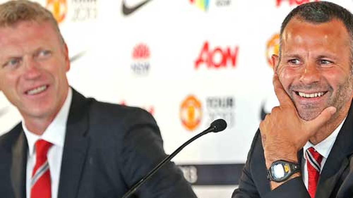 Mal was Neues: Im Alter von 39 Jahren erlebt Giggs seinen ersten Trainerwechsel. David Moyes löst im Sommer United-Urgestein Sir Alex Ferguson ab. Unter Moyes ist Giggs Edelreservist und Assistenzcoach zugleich