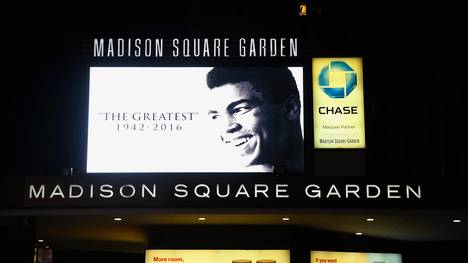 Im Madison Square Garden hatte Muhammed Ali insgesamt acht Kämpfe bestritten