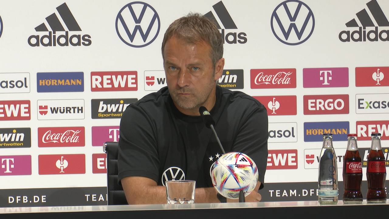 DFB-Team: Hansi Flick bezieht Stellung zum Thema Pfiffe gegen Leon Goretzka
