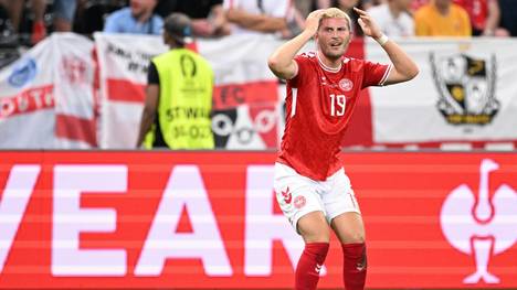 Jonas Wind beim Spiel gegen England 