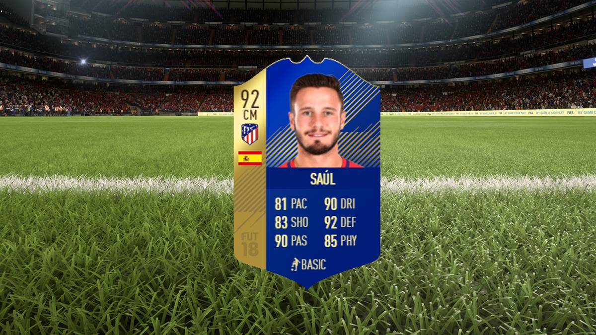 Saúl Ñíguez 92 - Atletico Madrid