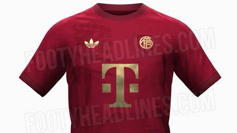 Das Jubiläumstrikot des FC Bayern München wurde auf der Plattform Footyheadlines geleakt. Teil des neuen FCB-Jerseys soll das Stadion von Lokalrivale 1860 München sein.