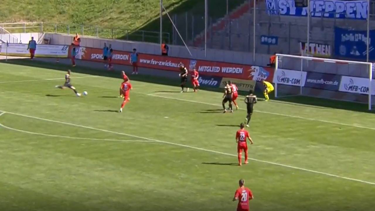 FSV Zwickau - SV Meppen (1:1): Tore und Highlights | 3. Liga