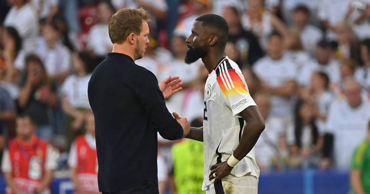 Clear message from Nagelsmann to Rüdiger